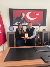 Öğr. Gör. Açelya Özer’e Hizmetlerinden Dolayı Teşekkür Edildi