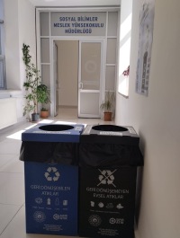 Sosyal Bilimler Meslek Yüksekokulu’nda Sıfır Atık İçin Yeni Dönem Başladı